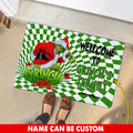 Grinch's Family Doormat Custom T-44307 ETHA021123