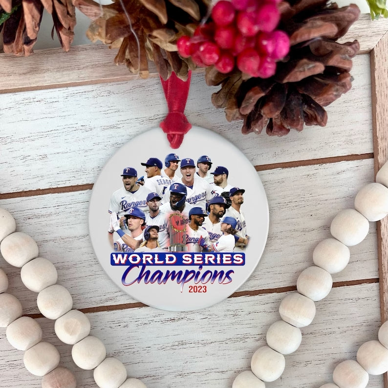 Texas Rangers Perfect Texas Rangers 2023 MLB World Series Champions Q-53025 ETHA031123
