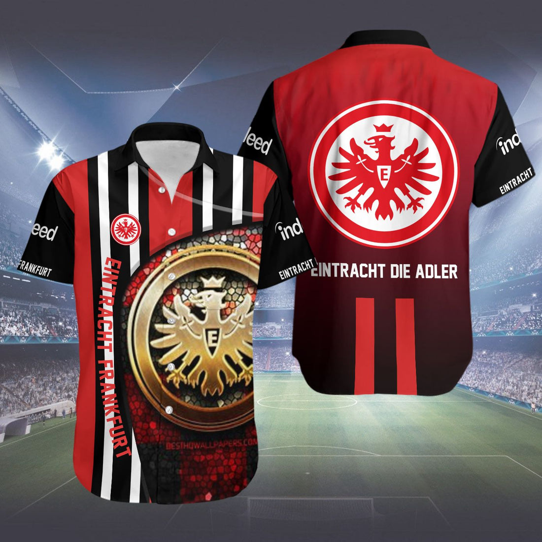 Eintracht Frankfurt Die Adler Hawaiian Shirt