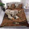Elephant Bedding Set, Gift for Elephant Lovers 