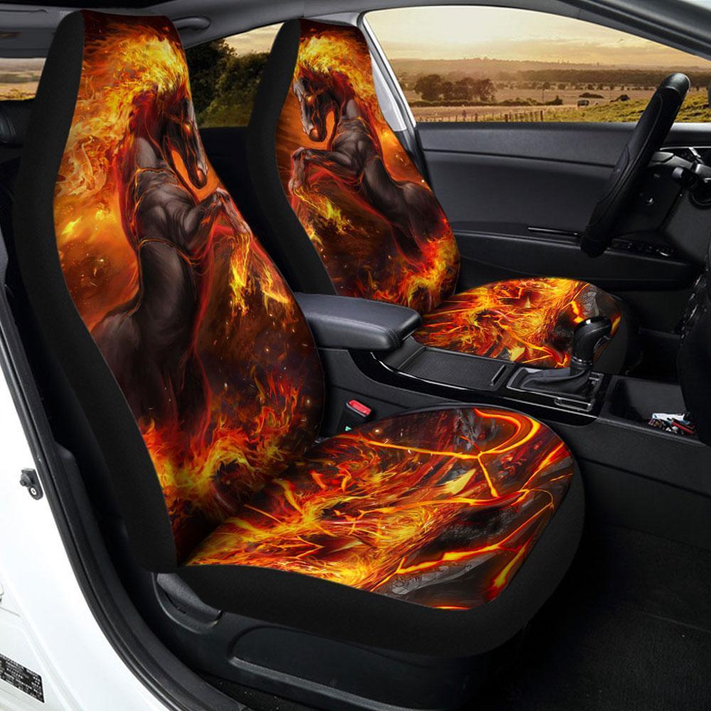 Fire Horse Car Seat Covers Custom Accessories - Gearcarcover - 1