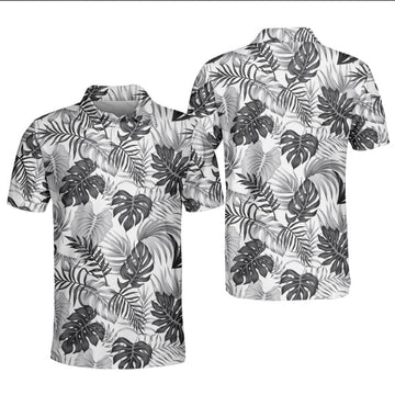 Floral Tropical Tropical Sports Golf Polo Shirt