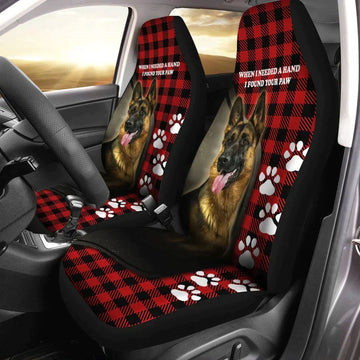 German Shepherd Car Seat Covers Custom Dog Lover Car Accessories