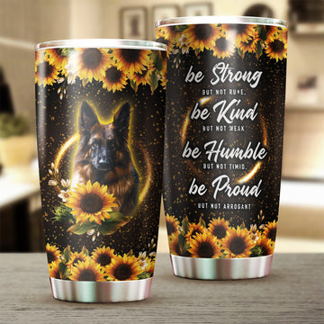 GermansheGermanshepherd Tumbler, Gift for German Shepherd Lovers 20 OZ Car Mug