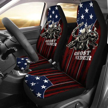 Ghost Rider Car Seat Covers,  Car Decor, Car Cover Gift, Gift for Drivers