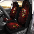 Gothic Floral Rose Car Seat Covers Custom Car Accessories - Gearcarcover - 1