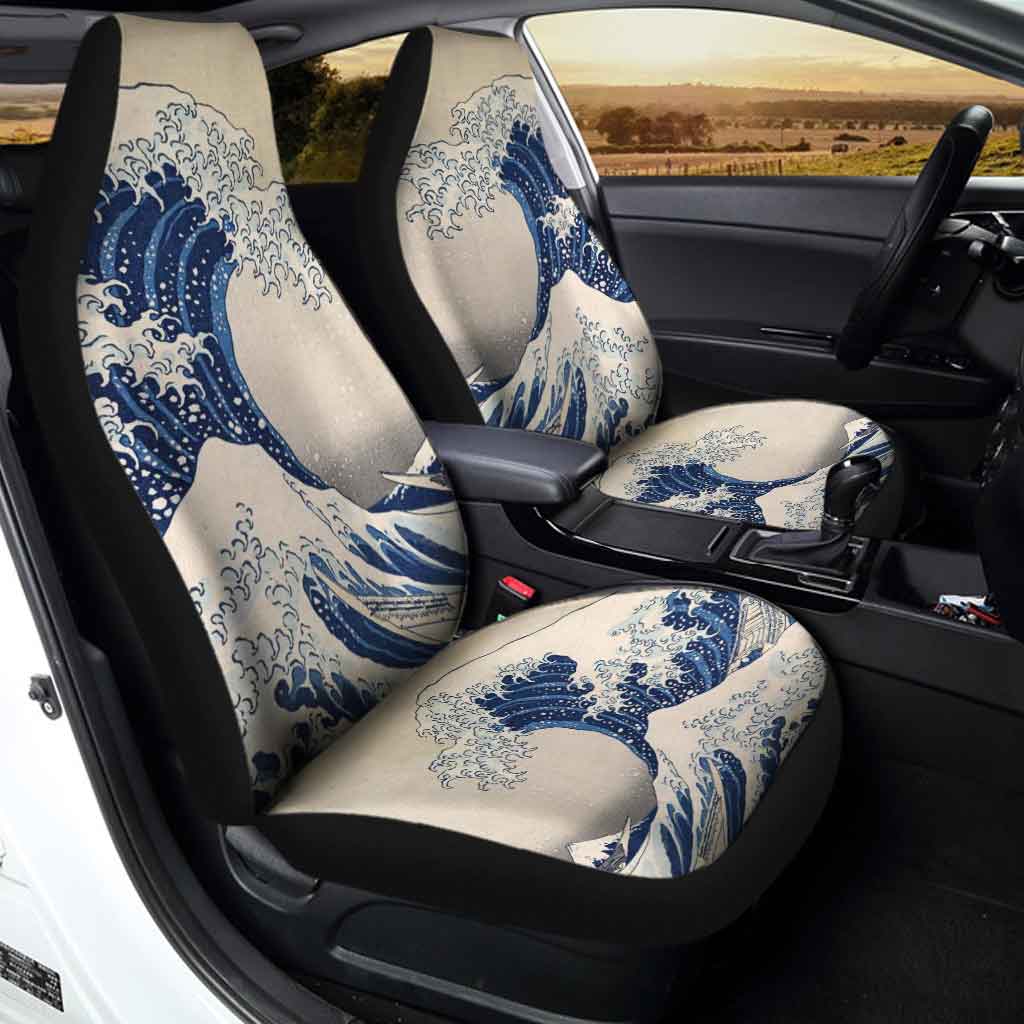 Great Wave Car Seat Covers Off Kanagawa Custom Car Accessories Accessories - Gearcarcover - 1