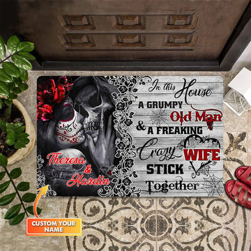 Husband And Wife Door Mats, Garden Doormat, Door Rug
