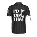 Id Tap That Golf Custom Polo Shirt Personalized Golf American Flag Golf Shirt For Men - 3