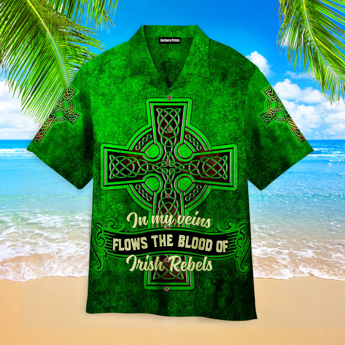 Irish Rebels Aloha Hawaiian Shirts For Men & For Women
