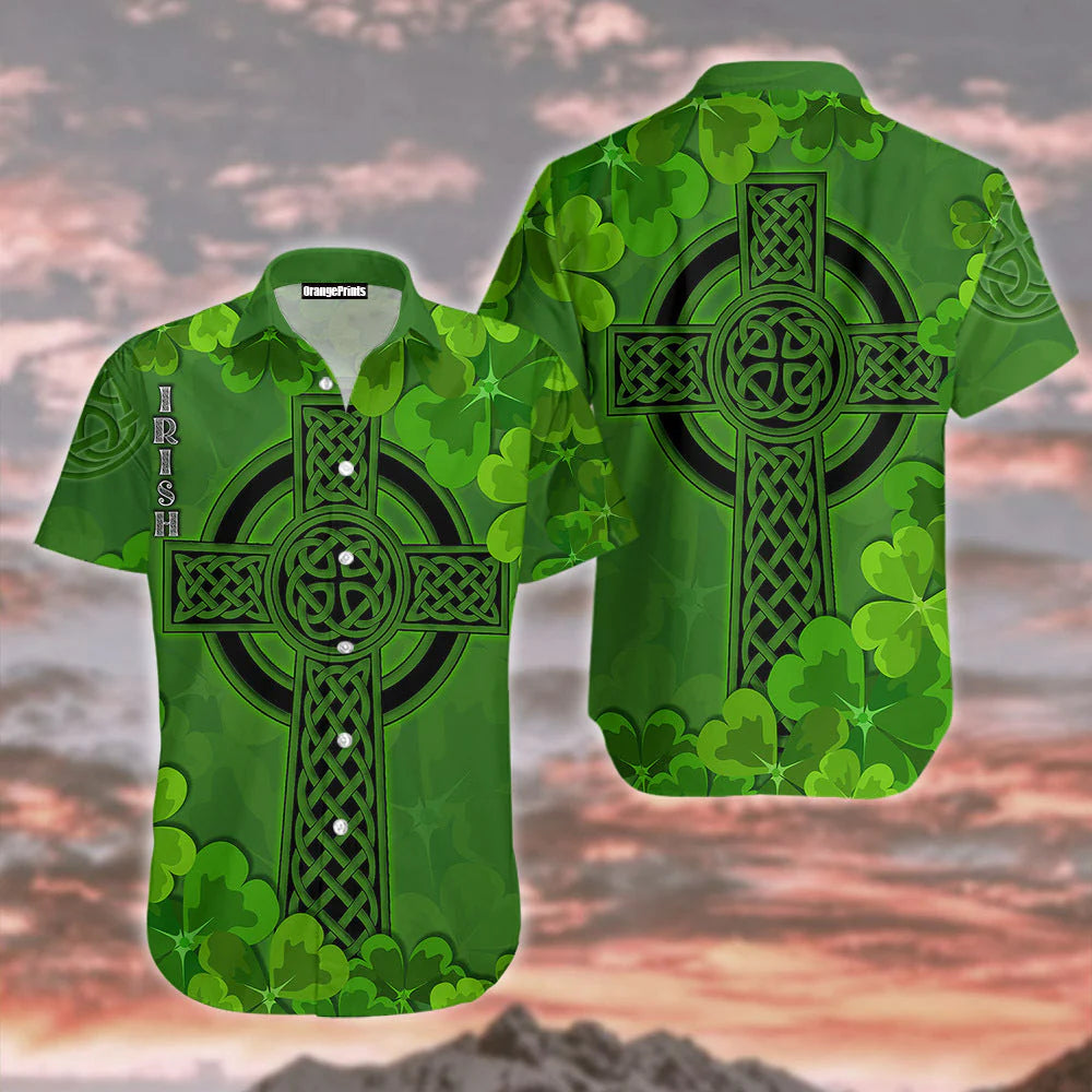 Irish St Patrick's Day Aloha Hawaiian Shirts