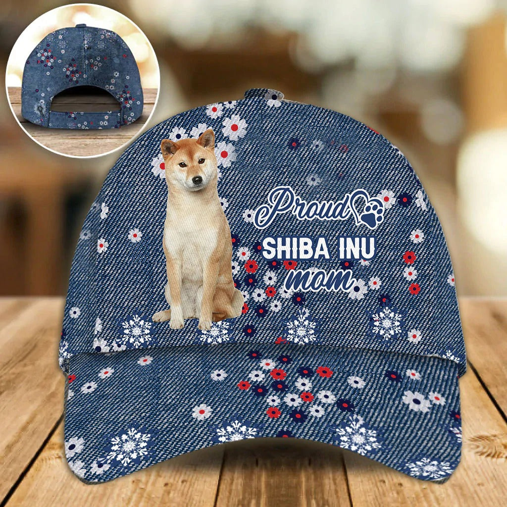 Baseball Cap Hat For Ladies, Proud Dog Mom Cap Hat, Classic Cap Hat For Dog Lovers