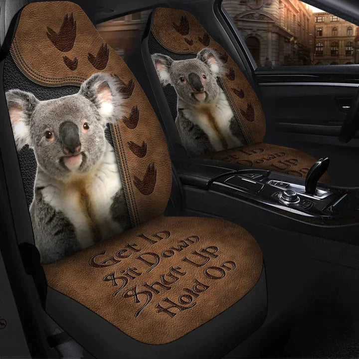 Koala Q2 Hold on Funny Car Seat Covers