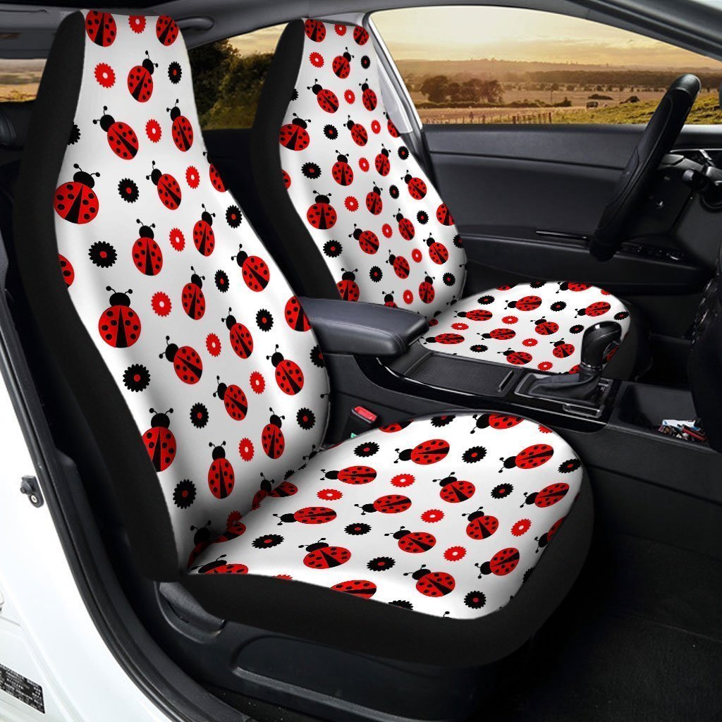 Ladybug Car Seat Covers Custom Insect Car Accessories - Gearcarcover - 1