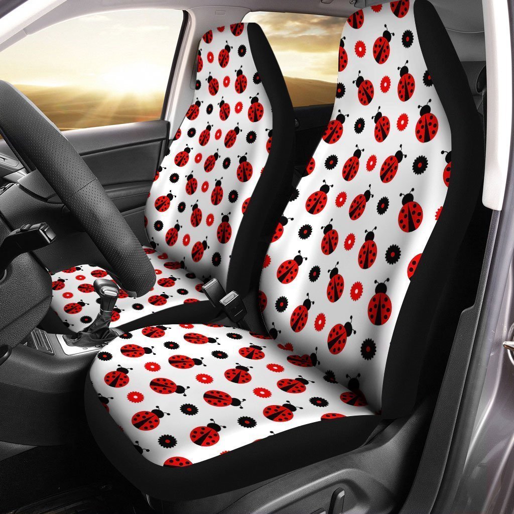 Ladybug Car Seat Covers Custom Insect Car Accessories - Gearcarcover - 1