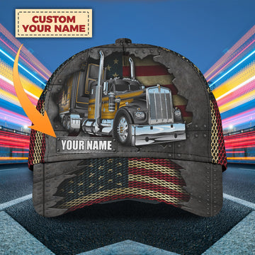 Trucker 001 - Personalized Name Cap - Htl - Hkm