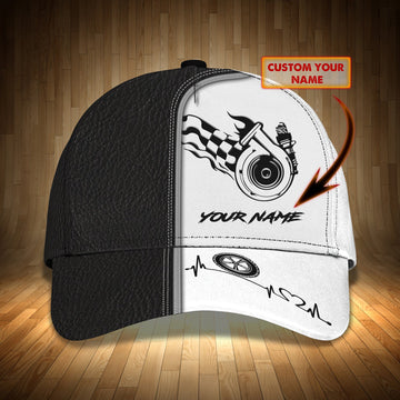 Customized 3D Full Printed Baseball Cap Hat For Racer, Racing Cap, Racer Hat, Present To Racer