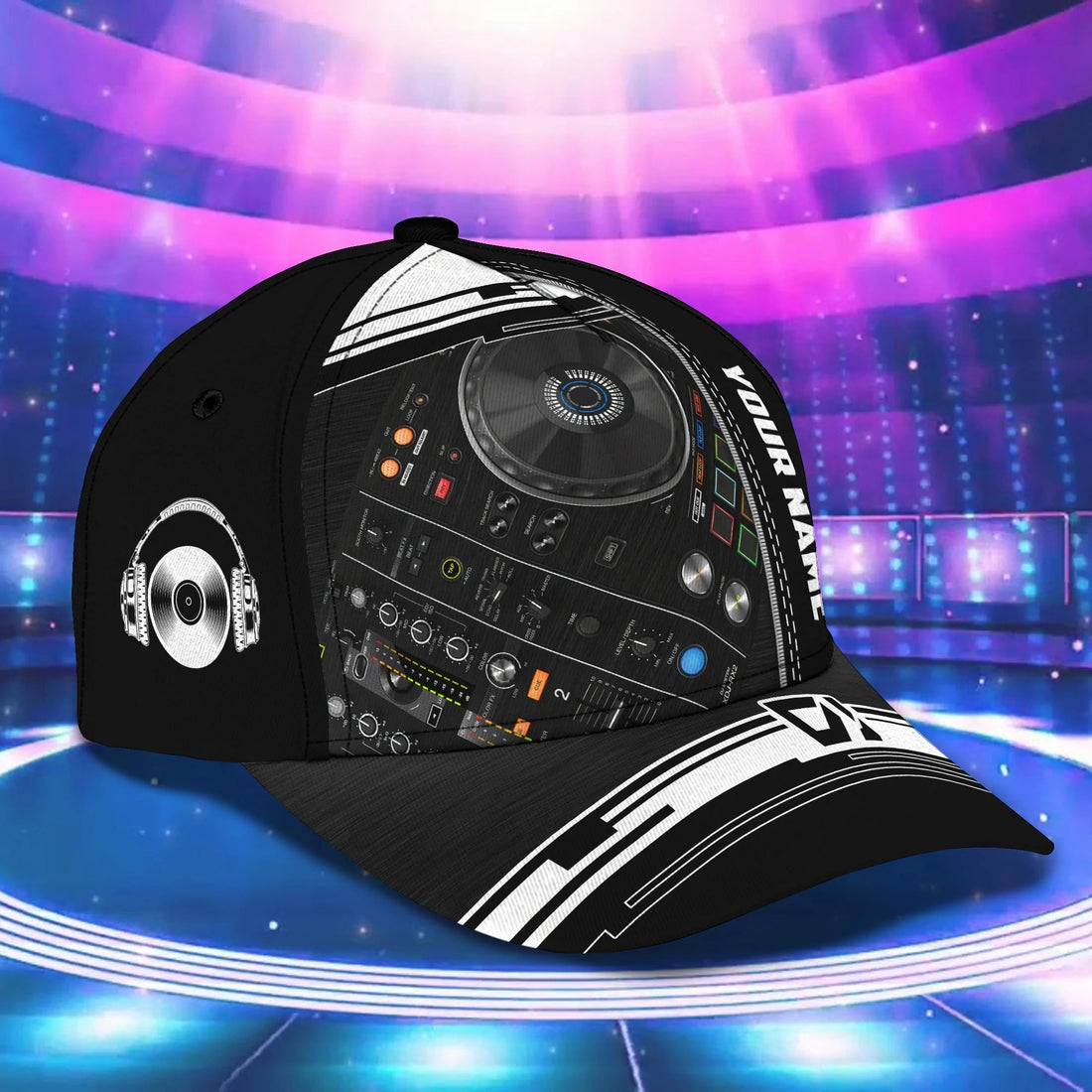 Custom Name Dj Cap, Dj classic cap, Dj hat, Gift for dj, international dj gift