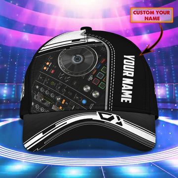 Custom Name Dj Cap, Dj classic cap, Dj hat, Gift for dj, international dj gift