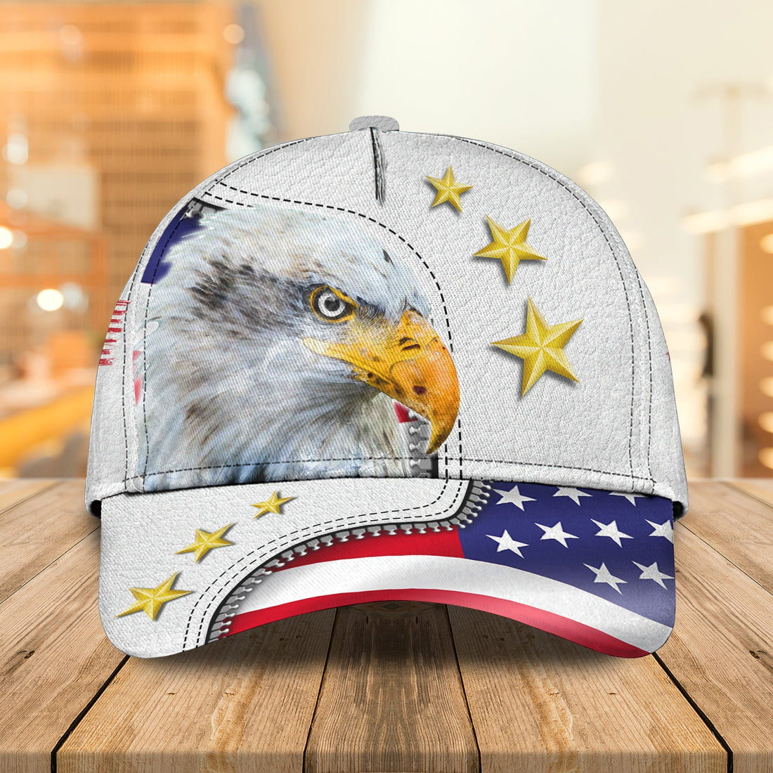 American Eagle - Personalized Name Cap - S98 - Hkm