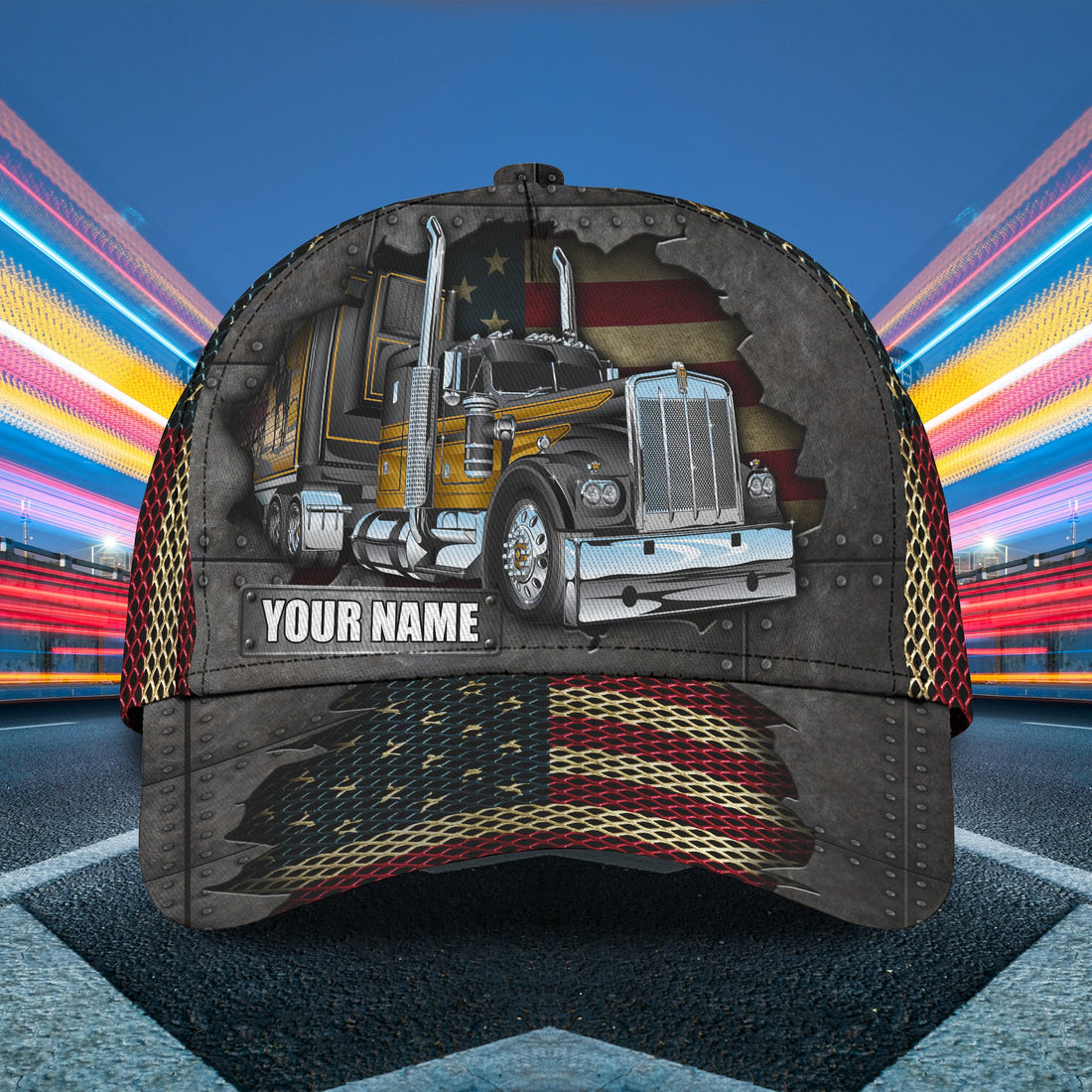 Trucker 001 - Personalized Name Cap - Htl - Hkm