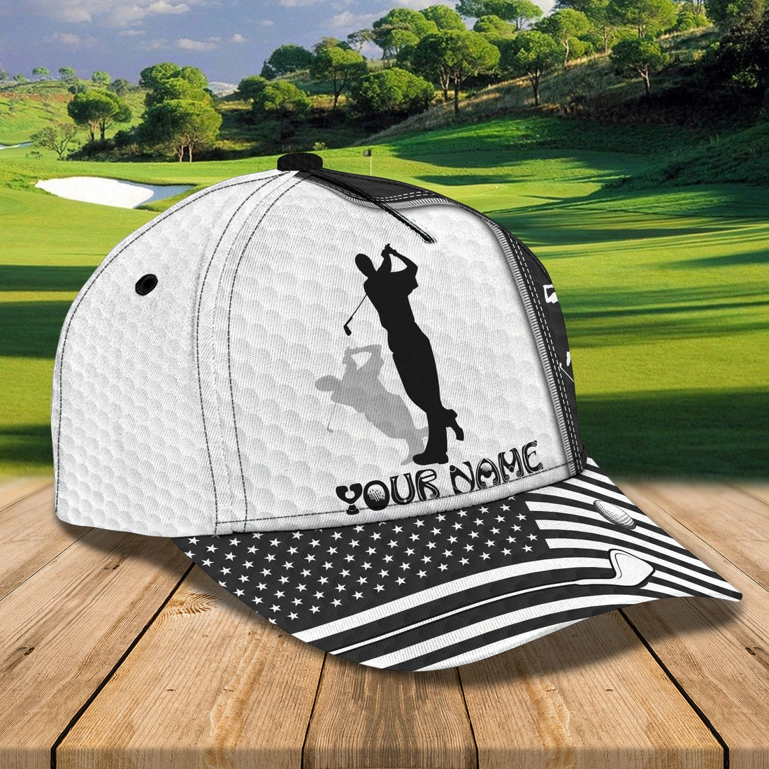 Custom 3D All Over Print Caps For Dad Golfer, Father Day Gift For Golfer, Golf Dad Gifts, Golf Daddy