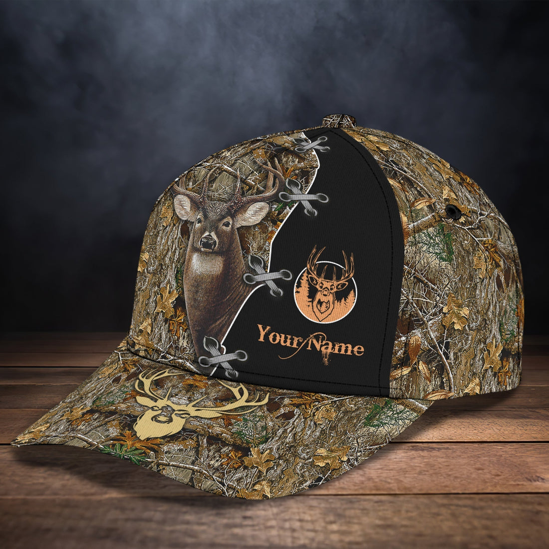 Customized Hunting Cap For Dad, 3D Full Printed Deer Hunting Hat Cap For Man And Women, Deer Hunting Cap Hat