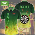 Personalized Darts 3D All Over Printed, Darts Polo Shirt For Men, Darts Love Gifts