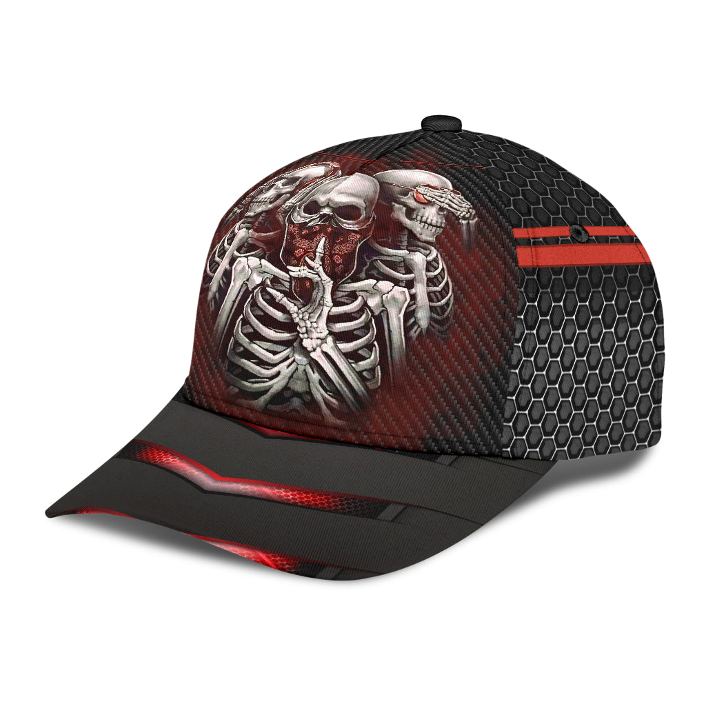 Mens Skull Cap Women Skull Cap Baseball Cap Hat For Skull Lovers