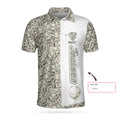 Personalized Dollar Golf Custom Polo Shirt Dollar Bill Pattern Polo Shirt Cool Golf Shirt For Men - 3