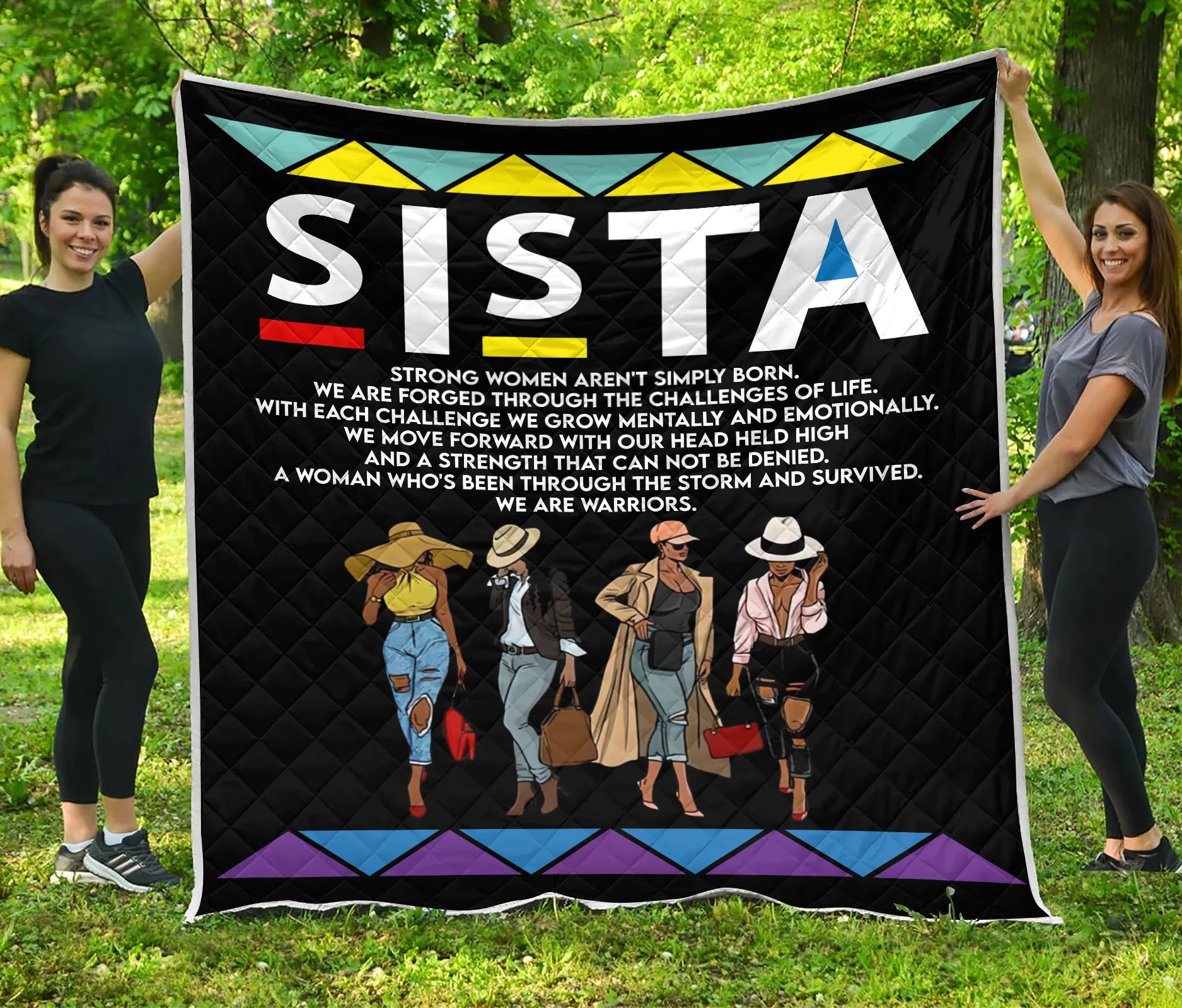 PF 3D Sister Premium Blanket & Quilt, Gift for Besties, Sisters, Best Friends, Siblings