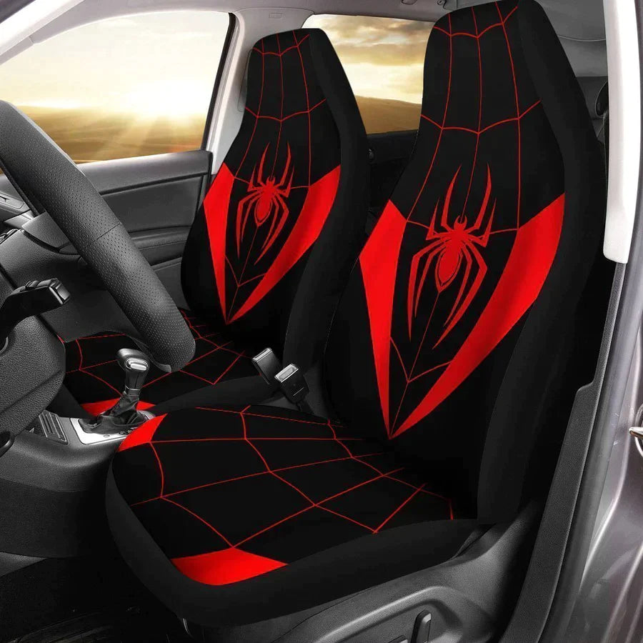Spider Car Seat Covers Custom Symbol Spider Car Accessories