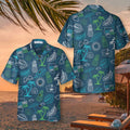 West Coast Best Coast Tropical Hawaiian Shirt, Summer Hawaiian shirt for men and women