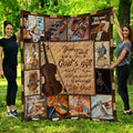 Your Talent Is Gods Gift  Violin LHA443 3D Quilt Blanket - 2