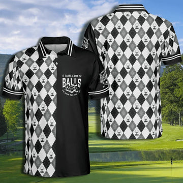 Golf The Way I Do Short Sleeve Polo Shirt For Men