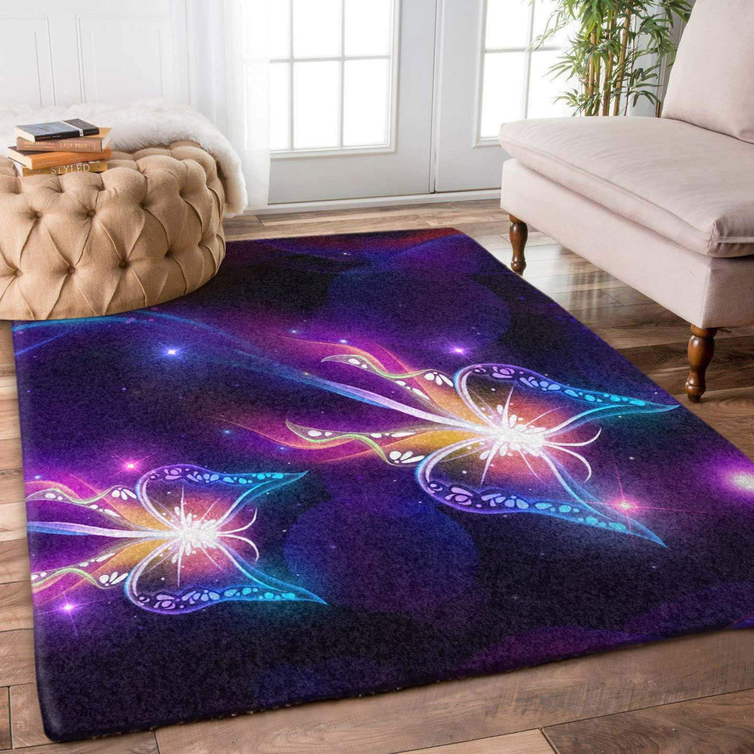 3D Printing Butterfly Limited Edition Rectangular rug