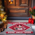 Alabama Crimson Tide Doormat Custom Your Family Name, Sport Team And MK Doormat, FootBall Fan Gifts EHIVM-52722
