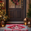 Alabama Crimson Tide Doormat Custom Your Family Name, Sport Team And MK Doormat, FootBall Fan Gifts EHIVM-52722