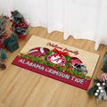 Alabama Crimson Tide Doormat Personalized Your Name, Sport Team Doormat, Christmas Gifts For Football Fan, Home Decor ETHY-52726