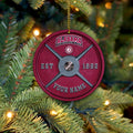 Alabama Crimson Tide Fitness Circle Aluminium Custom Ornament 2 Side Trending New Arrivals H52884 ETUG311023