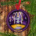 Albany Great Danes Circle Aluminium Custom Ornament 2 Side Trending New Arrivals H52912 ETUG311023