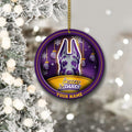 Albany Great Danes Circle Aluminium Custom Ornament 2 Side Trending New Arrivals H52912 ETUG311023