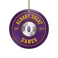 Albany Great Danes Fitness Circle Aluminium Ornament 2 Side Trending New Arrivals H52883 ETUG311023