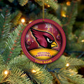 Arizona Cardinals Circle Aluminium Custom Ornament 2 Side Trending New Arrivals H52912 ETUG311023