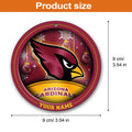 Arizona Cardinals Circle Aluminium Custom Ornament 2 Side Trending New Arrivals H52912 ETUG311023