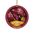 Arizona Cardinals Circle Aluminium Custom Ornament 2 Side Trending New Arrivals H52912 ETUG311023