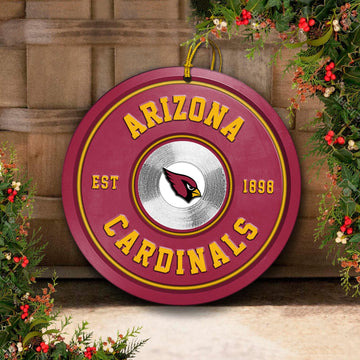 Arizona Cardinals Fitness Circle Aluminium Ornament 2 Side Trending New Arrivals H52883 ETUG311023