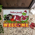 Arizona Cardinals Football Team Doormat Personalized Your Family Name, Sport And Grinch Doormat, Football Lovers Gifts, Home Decorations ETHY-53152
