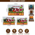 Arizona Cardinals Football Team Doormat Personalized Your Family Name, Sport And Grinch Doormat, Football Lovers Gifts, Home Decorations ETHY-53152