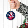Arizona Wildcats Circle Aluminium Custom Ornament 2 Side Trending New Arrivals H52912 ETUG311023